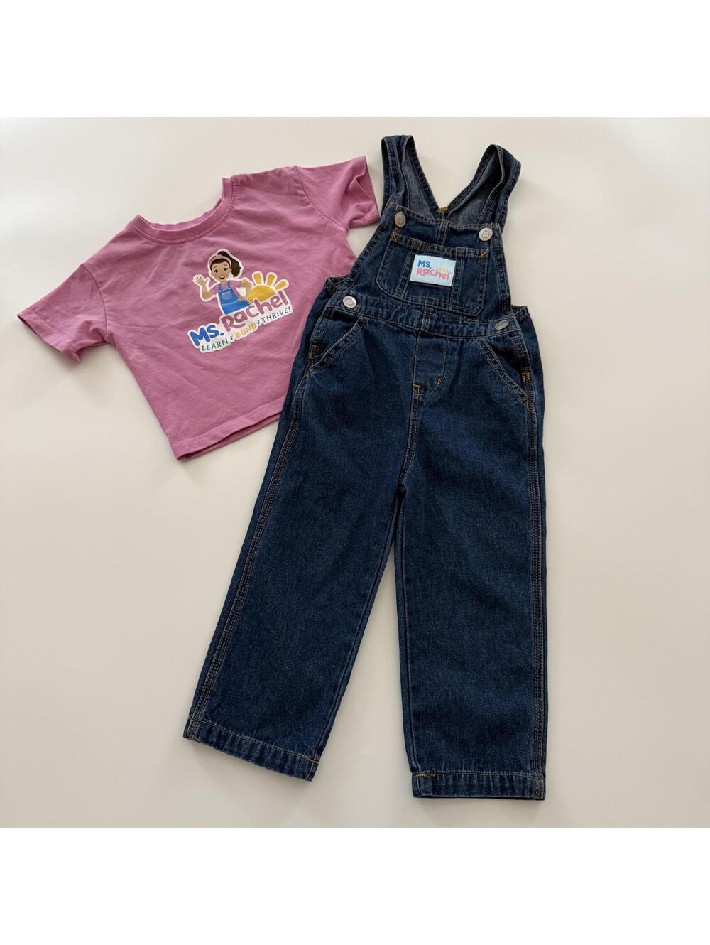 2t Miss Rachel Overall & Top Set